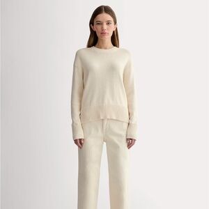Everlane’s Boxy Sweater in Everyday Cotton